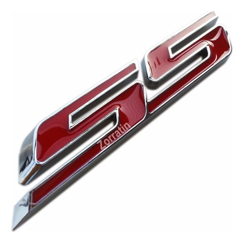 Slant Ss Grill Side Trunk Emblem Badge Calcomanía Adhe...