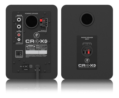 Imagen 4 de 7 de Monitores Multimedia Mackie Cr4-xbt 50w Bluetooth