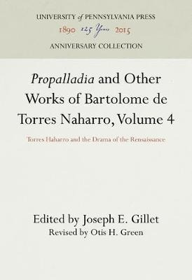  Propalladia  And Other Works Of Bartolome De Torres Naha...