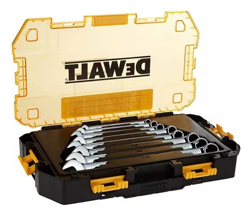 Juego De Llaves Combinadas Dewalt 8 Pzas Pulgadas