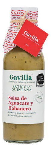 Salsa Gavilla Aguacate Habanero 360ml