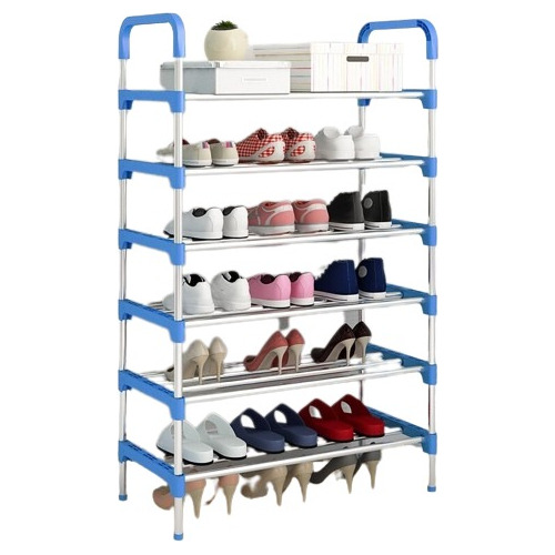 Organizador De Zapatos Apilable De Acero Inoxidable 6 Pisos