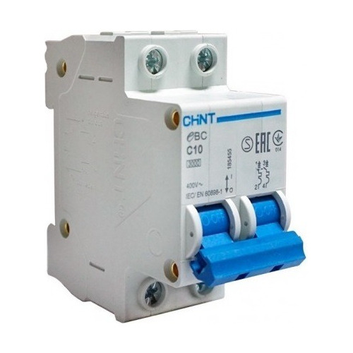 Breaker Interruptor Termomagnetico 2x63a Chint Eb-2-c63