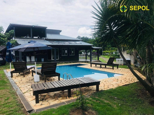 Chácara Com 4 Dormitórios À Venda, 5000 M² Por R$ 1.660.100,00 - Parque Agrinco - Guararema/sp - Ch0092