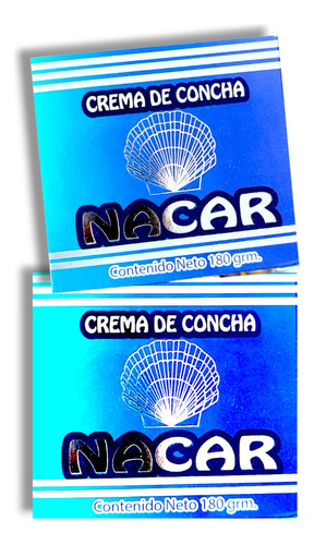 Crema De Concha Nacar 2 Pzas