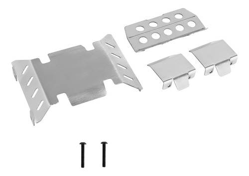 Front And Rear Chassis Armor Protector For Rgt 86020 Lc71 1/