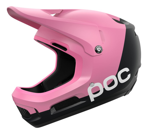 Poc Coron Air Mips Casco Actinium Rosa/uranio Negro Mate M/.