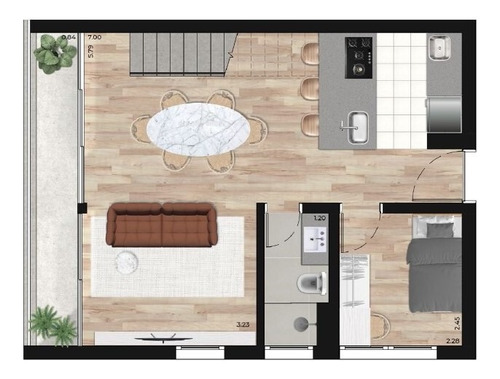 Imagem 18 de 19 de Apartamento À Venda No Bairro Vila São Francisco - São Paulo/sp - O-19691-32781