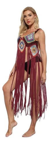 Vestidos de croche mercado livre sales