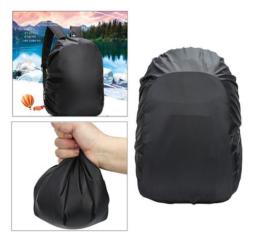 Mochila Impermeable Cubierta De Lluvia, Mochila De 35l Cubre