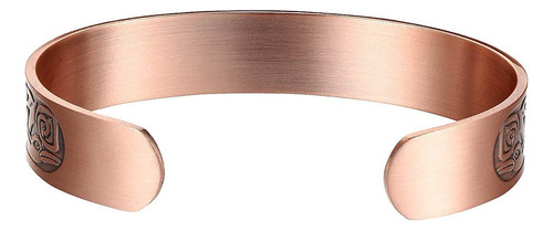 Pulsera Magnética Cobre Para Hombre Alivio Del Dolor Artriti