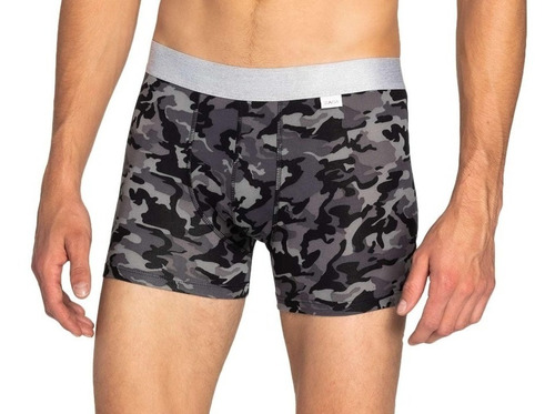 Zaga Stretch Boxer Largo Camuflaje Doble Brush 12 Pzs 4 Pack
