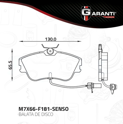 Jgo Balatas Del. Disco Vw Eurovan 2001-2004 Panel 2000-2001