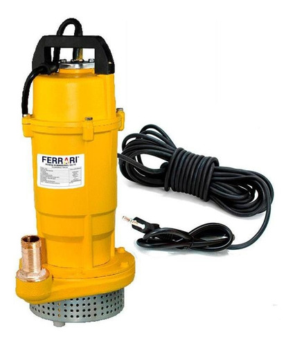 Bomba Submersa 370 Watts Para Água Suja Bs16 Premium Ferrari 110v