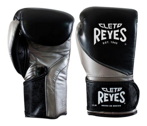 Guantes Alta Precisión Cleto Reyes 14oz Negro/plata