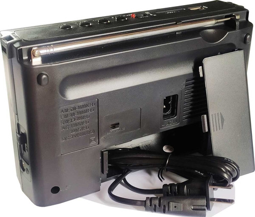 Radio Am Fm Parlant Usb Electrico Recargable ¡ Mp3!