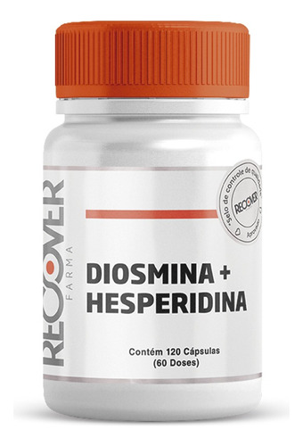 Diosmin 450 Mg + Hesperidina 50 Mg - 120 Cápsulas  Natural