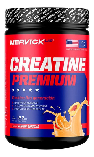 Suplemento En Polvo Mervicklab Creatine Premium Pote 1kg