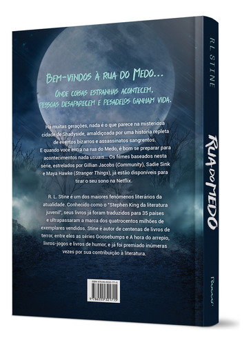 Rua Do Medo (acompanha Marcador Com Formato Especial), De R. L. Stine., Vol. Não Aplica. Editora Rocco, Capa Mole Em Português, 2021