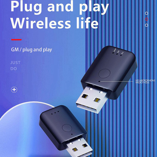 Transmisor Fm Receptor Bluetooth 5.1 10m Adaptador De Audio