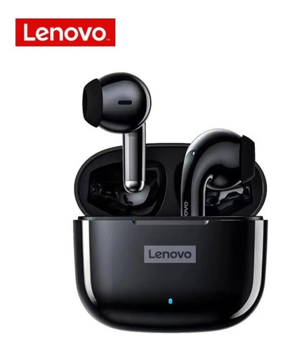 Audifonos Inalámbricos Bluetooth Lenovo Livepods Lp40 Pro Color Negro