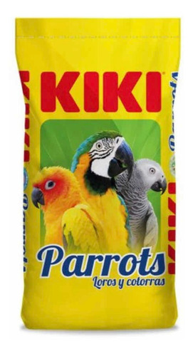 Saco Mix Semillas Kiki Loros Supreme Alimento Balanceado15kg