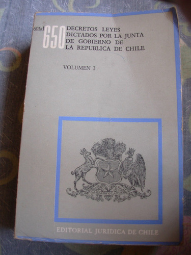 Decretos De La Junta Militar De Gobierno Volumen 1