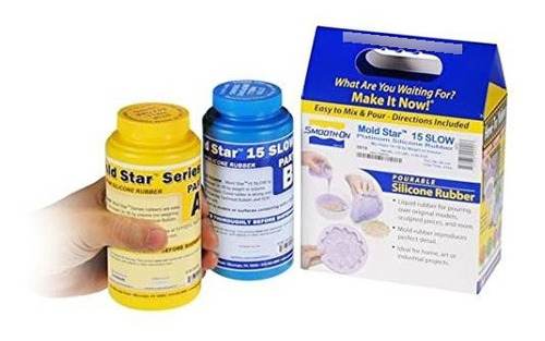 Mold Star 15 Slow - 1a:1b Mix By Volume Platinum Silicone Ru