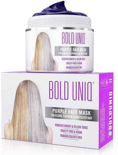 Bold Uniq Máscara Para Cabello Rubio Y Champú Árbol De Té