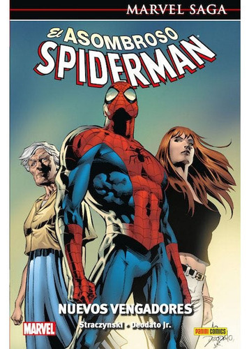 Marvel Saga. El Asombroso Spiderman 8, De Joe Michael Straczynski. Editorial Panini, Tapa Dura En Español