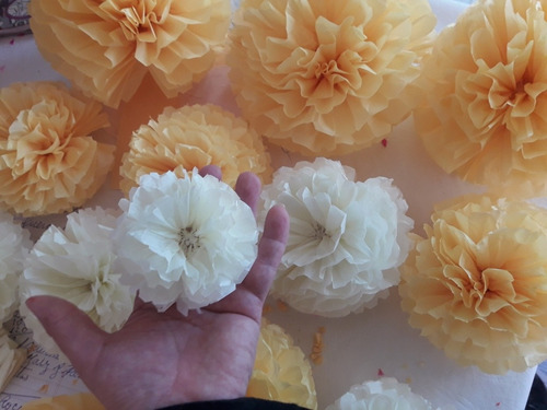 Pompones Papel Miralos!!