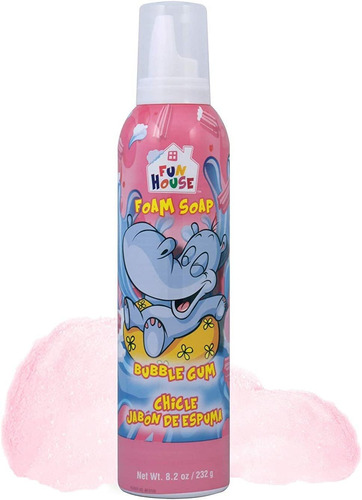 Fun House - Jabón De Espuma Para Niños, Sandía Silvestre Y C