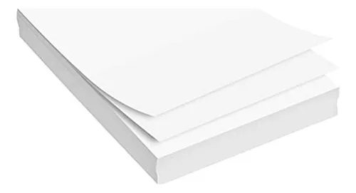 Papel Bond Blanco 75 Gramos *480 Unidades , 1/4 De Pliego
