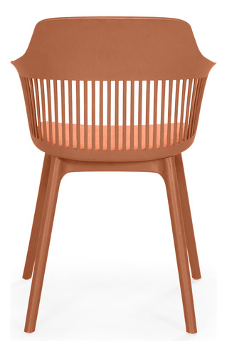Kit 14 Cadeiras De Jantar Estofada Marcela - Cor Marrom | Magazine Decor