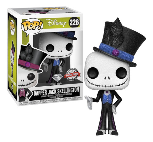 Funko Pop Dapper Jack Skellington #226 Diamond Exclusive