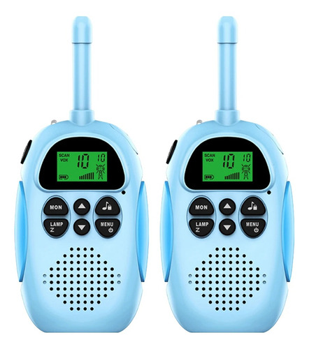 Radios Infantiles Walkie Talkie Niño Y Niña X2 Recargables