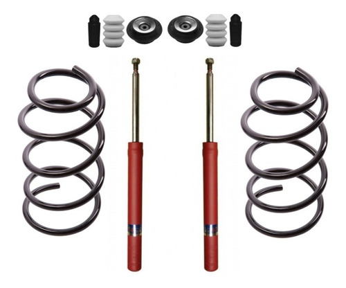 Kit 2 Amortiguador Delantero Caz Tyf Espiral Gol 1.6 2001/