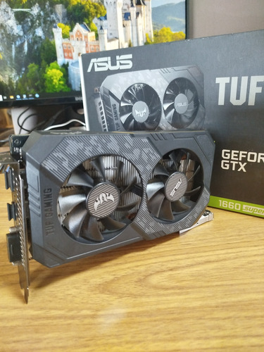Placa De Vídeo Nvidia Asus Tuf Gaming Geforce Gtx 1660 Super (Usado)