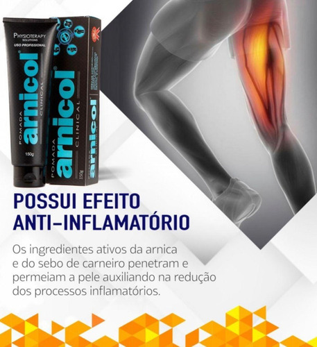 Pomada Arnicol Clinical De Massagem 150gr Demazon Kt 10unid