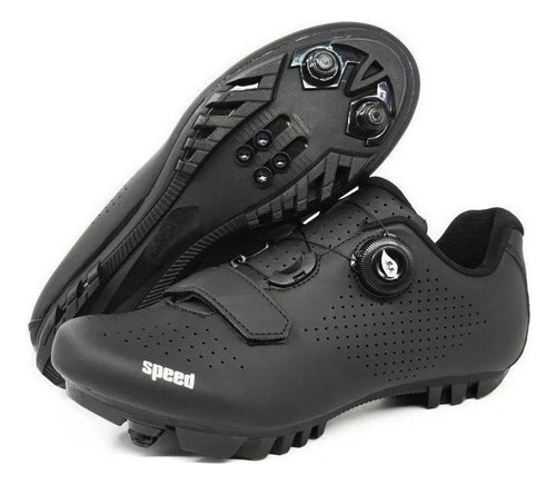 Zapatillas Ciclismo Mtb,zapatilla De Piel De Montaña A