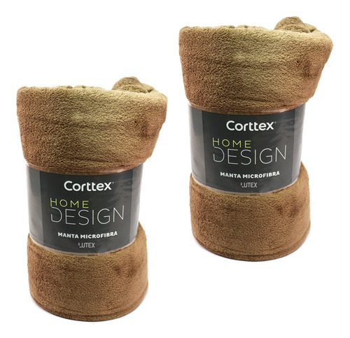 Kit 15 Cobertor Manta Microfibra Casal Corttex Home Design