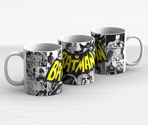 Taza Mug 11oz Dc Comic Batman Superheroe 