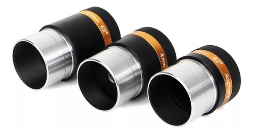 Set: X3 Ocular Asferico 4/10/23mm 1.25 Telescopio