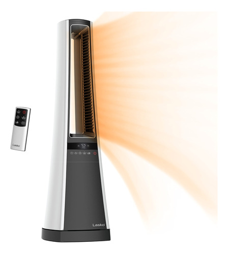 Lasko Calefactor Elctrico De Torre, 27 , Color Plateado Aw30