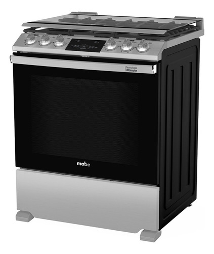 Estufa De Piso 76 Cm Inoxidable Mabe - Emh7614datss0