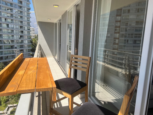 2dorm 2baños + Est + Bod, Moderno, Full Amoblado, Todo Nuevo