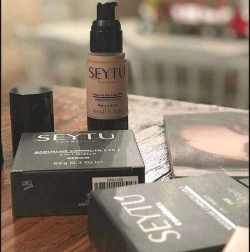 Kit Maquillaje Liquido Y Maquillaje Compacto Seytu | Envío gratis Kit Maquillaje Liquido Y Maquillaje Compacto Seytu | Envío gratis