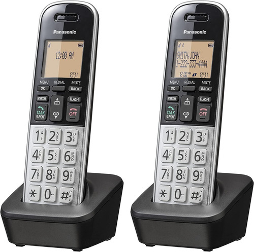 Panasonic Teléfono Inalámbrico Dual Doble Dos Kx-tgb812s 02