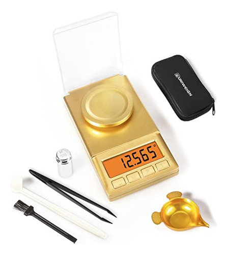 Uniweigh Báscula De Miligramos De 1.76 Oz/0.00 Oz,