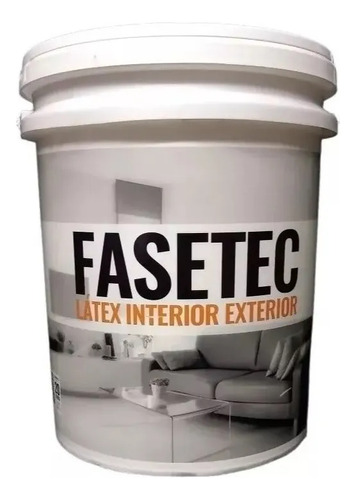 Pintura Latex Interior Exterior Fasetec X 20 Lts - Polacrin Blanco Mate